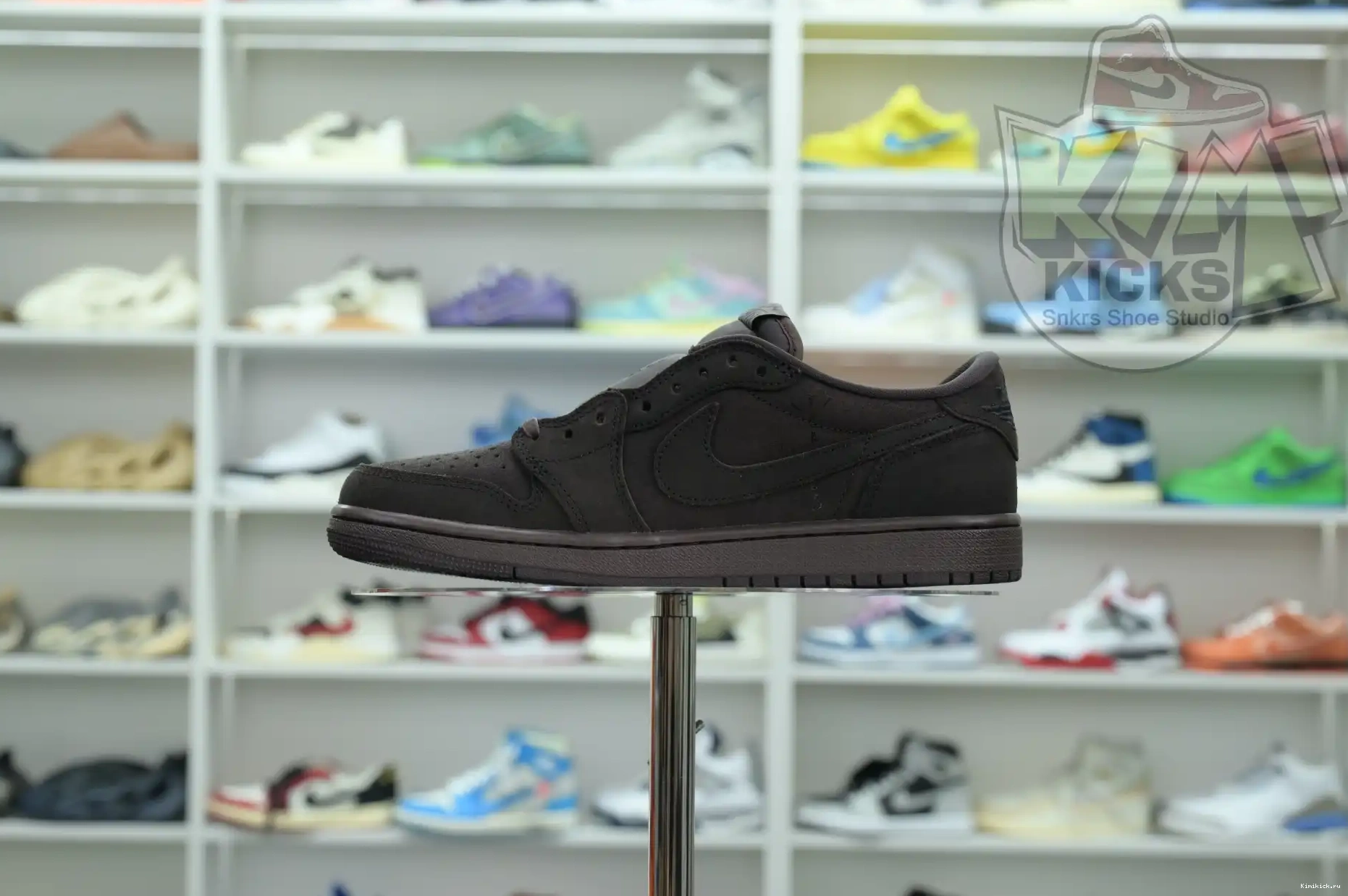 Air 1 x Jordan OG“Velvet Scott Kimikick Brown” Jordan Low Travis 0403